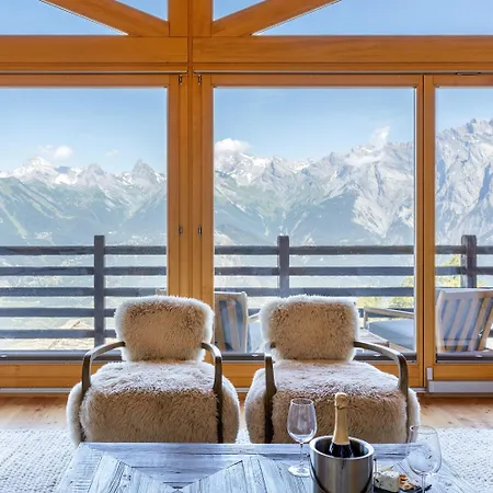 La Vue, Les Crettaux - Nendaz Dağ evi