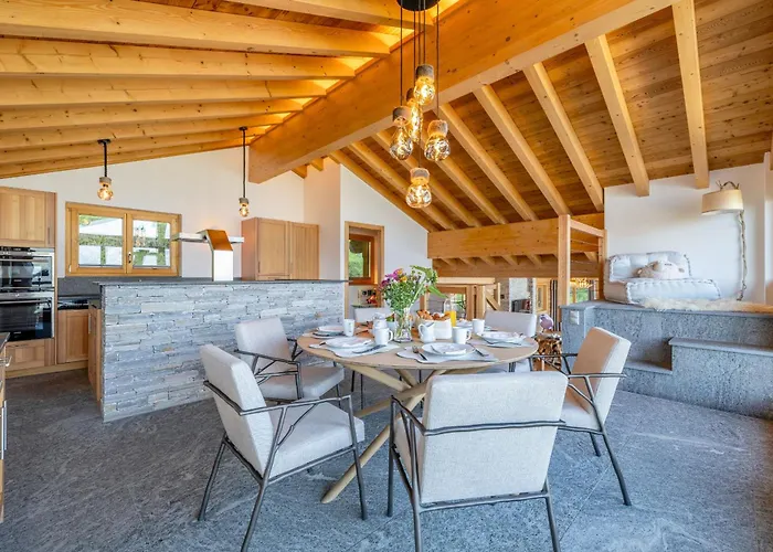 La Vue, Les Crettaux - Nendaz Dağ evi Iserables