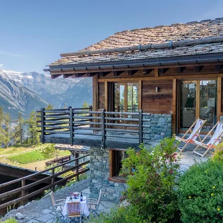 La Vue, Les Crettaux - Nendaz 木屋