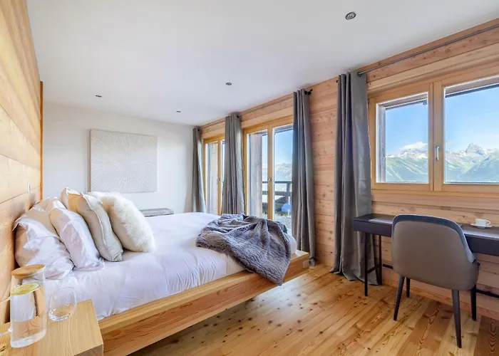 La Vue, Les Crettaux - Nendaz 木屋